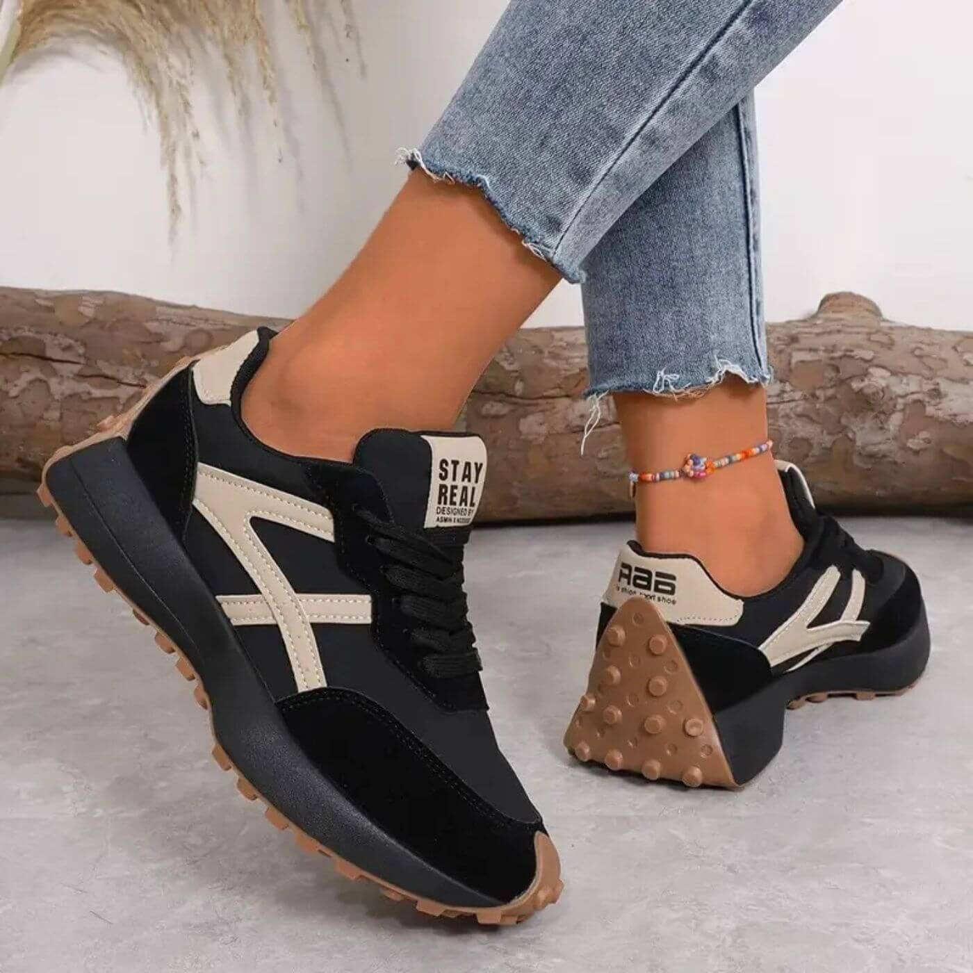 Greta – Non - Slip Orthopedic Sneakers for Women - E - moda