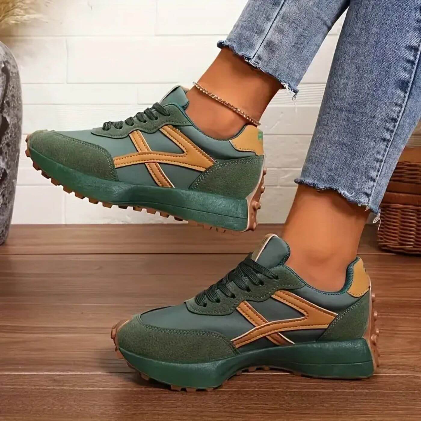 Greta – Non - Slip Orthopedic Sneakers for Women - E - moda