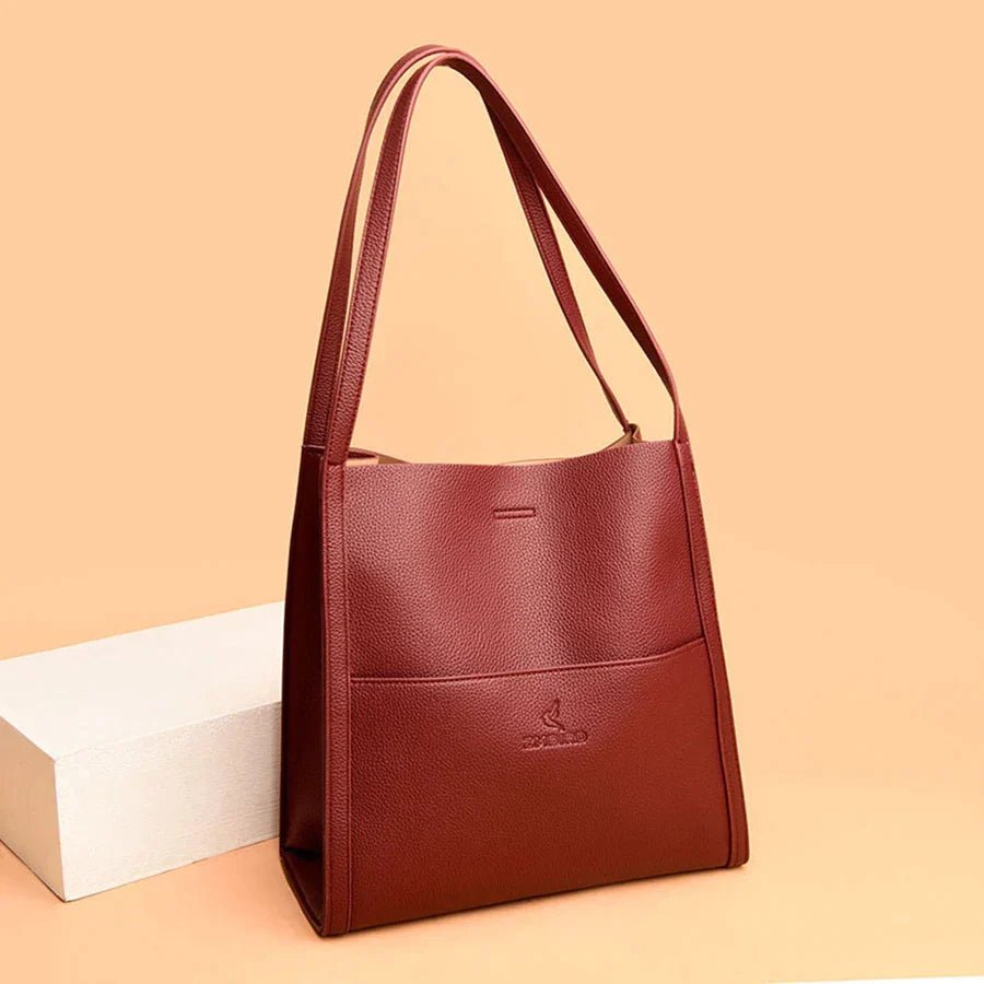 City Luxe Tote – The Stylish Shoulder Bag With Serious Storage - E - moda