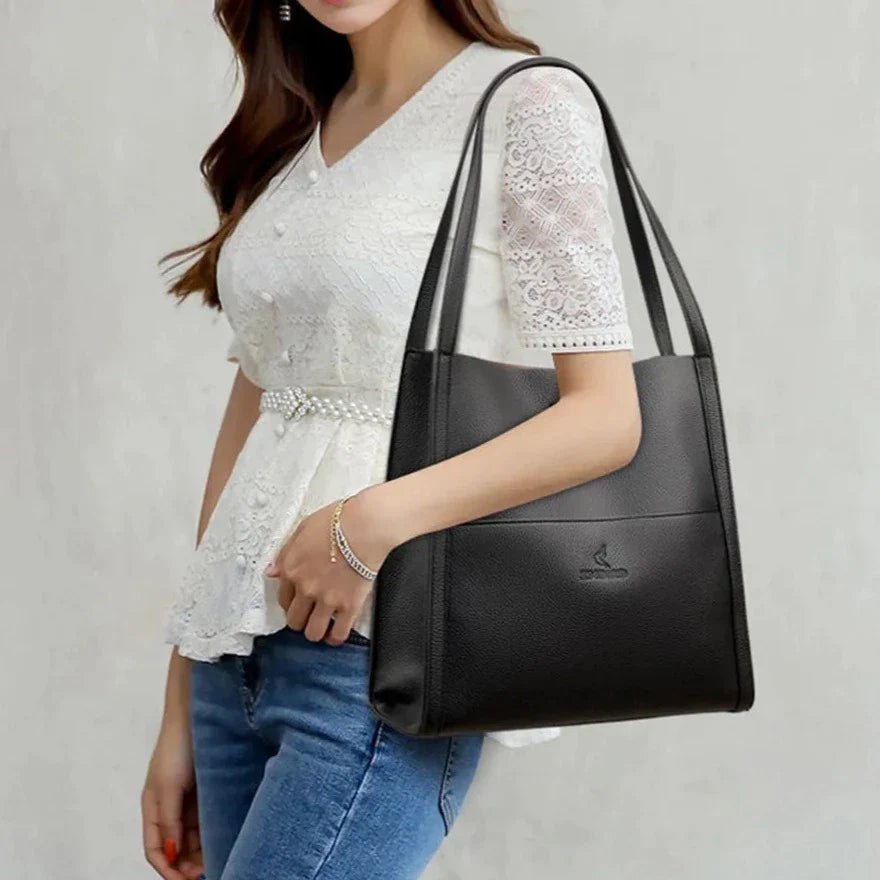 City Luxe Tote – The Stylish Shoulder Bag With Serious Storage - E - moda
