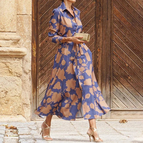 Aloré – Elegant V - Neck Dress - E - moda