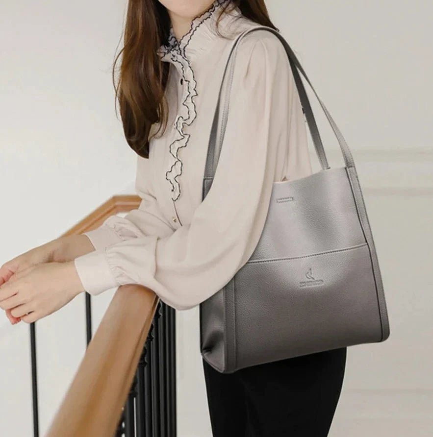 City Luxe Tote – The Stylish Shoulder Bag With Serious Storage - E - moda