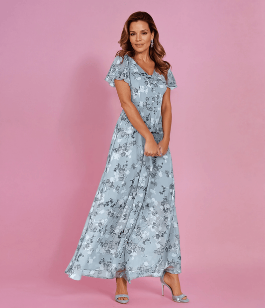 Milaya – V - Neck Summer Dress - E - moda