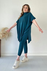 Peacock blue