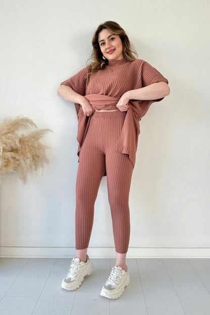 SoftForm – Two - Piece Lounge Set - E - moda