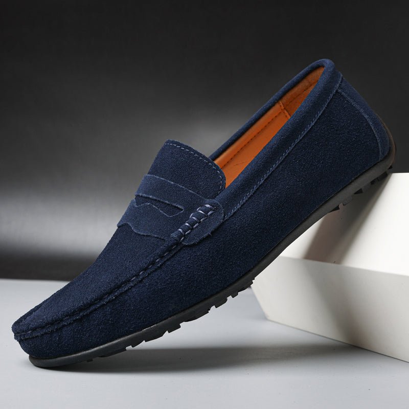 Lunaro – Classic Suede Loafers - E - moda