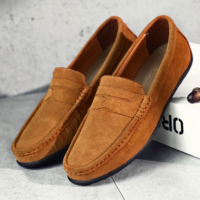 Lunaro – Classic Suede Loafers - E - moda