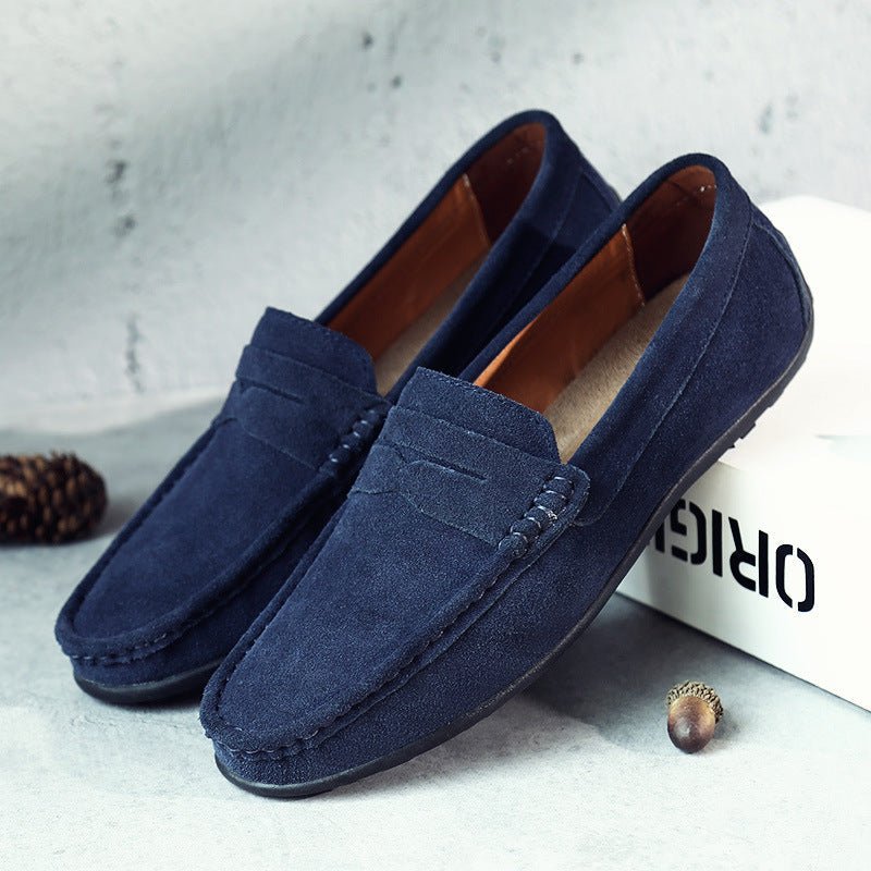 Lunaro – Classic Suede Loafers - E - moda