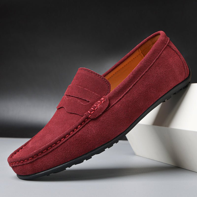Lunaro – Classic Suede Loafers - E - moda