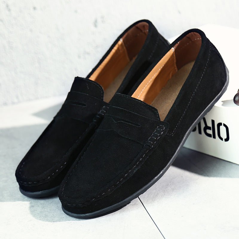 Lunaro – Classic Suede Loafers - E - moda