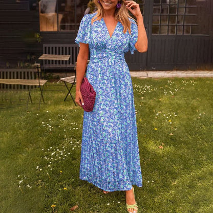 Mira™ Essential V - Neck Dress - E - moda