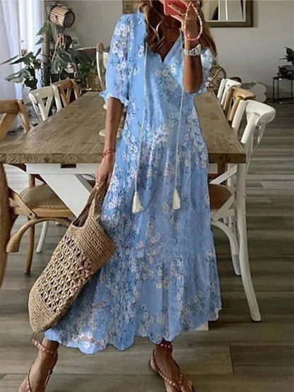 Yolly | Boho Tummy Coverage Dress - E - moda